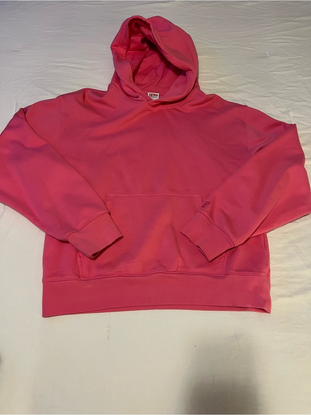 Aritzia Hot Pink Cozy Pullover Hoodie